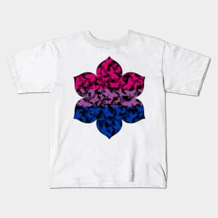 Veil of Butterflies, Pride Series - Bisexual Kids T-Shirt